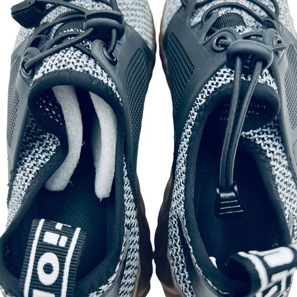 Steel Toe Work Slip On Shoes Unisex Lightweight 8.5 Women 7 Men Gray Hongchengye - Picture 7 of 7